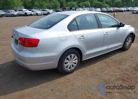 2013 Volkswagen Jetta 2.0L S из США, поврежденный, VIN 3VW2K7AJ2DM368232